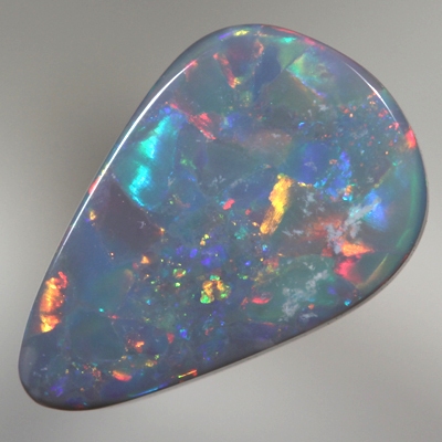 SOLID SEMI BLACK OPAL Bright flags of colour SEE VIDEO